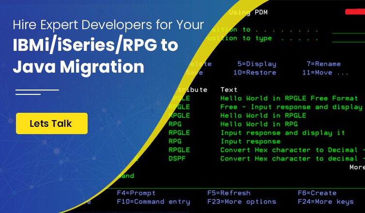 RPG to Java Migration